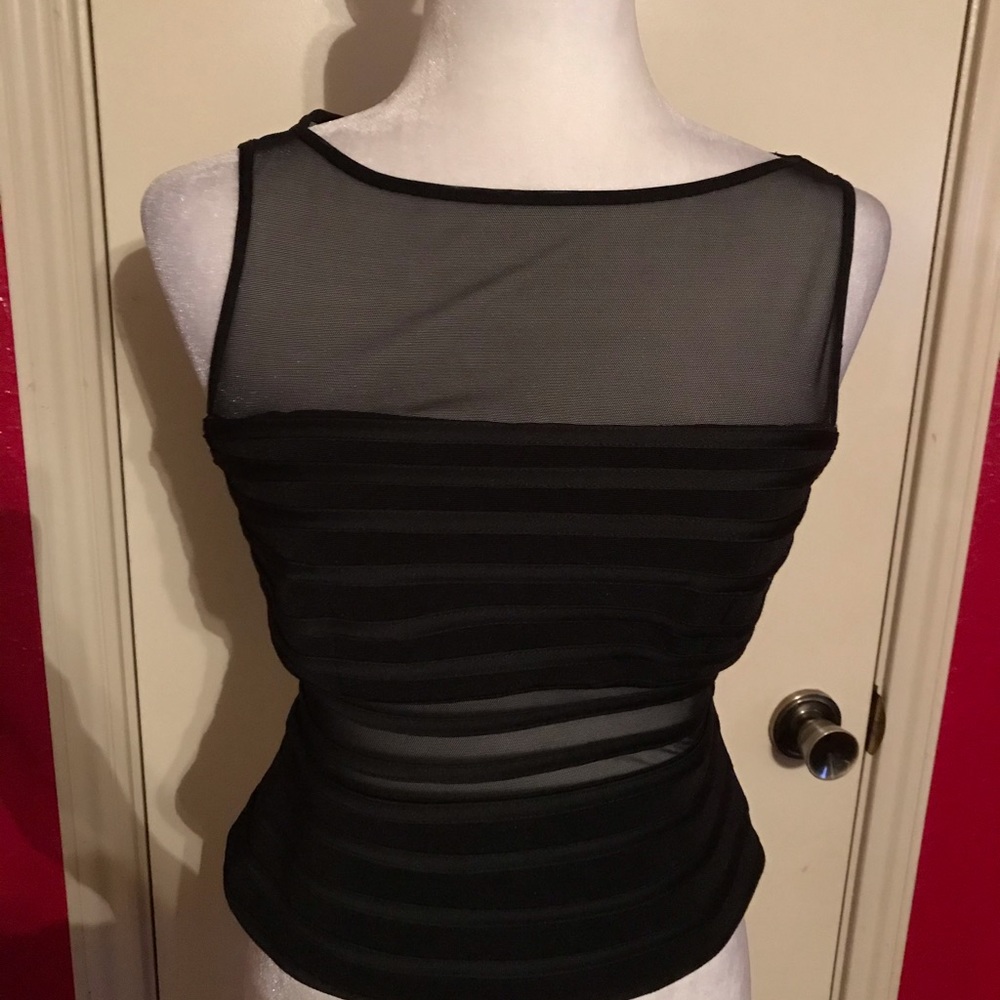 Carlo Giovanni Sheer banded Top